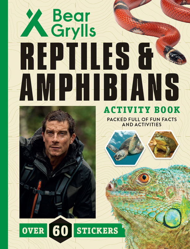 Reptiles & Amphibians Activity Book cover