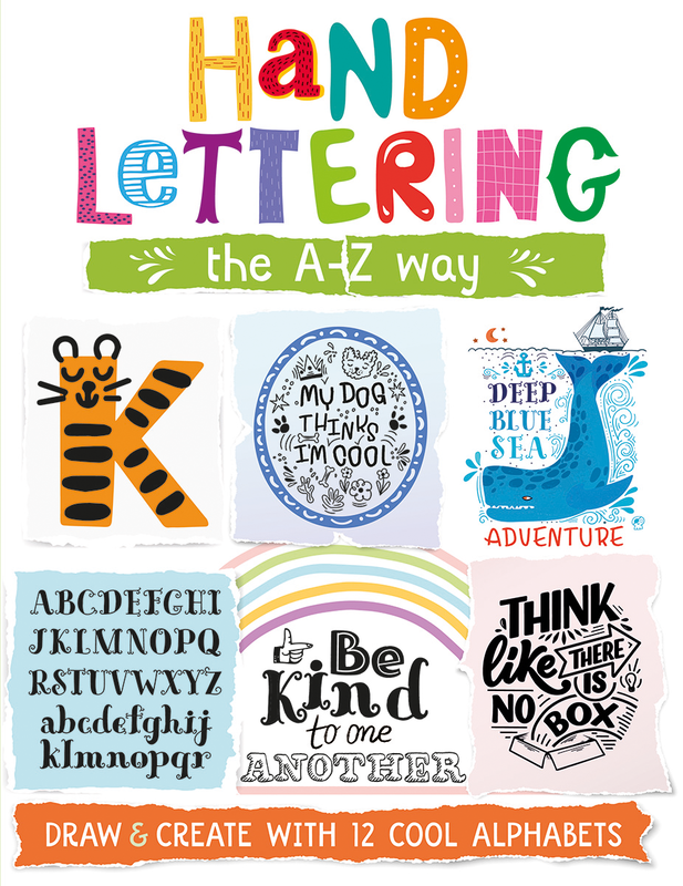 Hand Lettering the A-Z Way cover