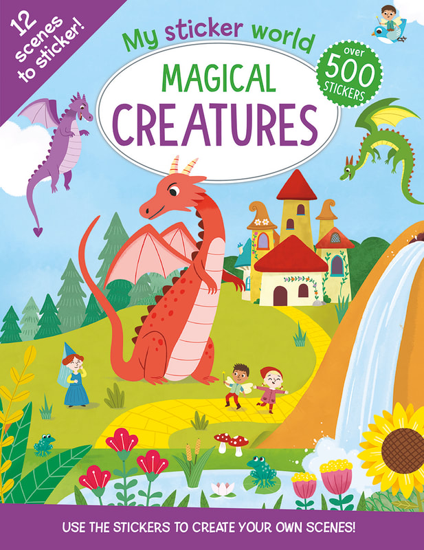 My Sticker World: Magical Creatures cover