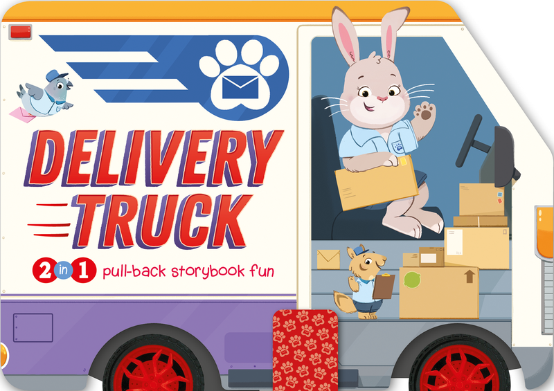Pull-Back Books: Delivery Truck cover